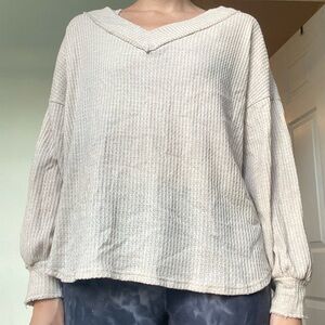 Bib! Small Cream Sweater